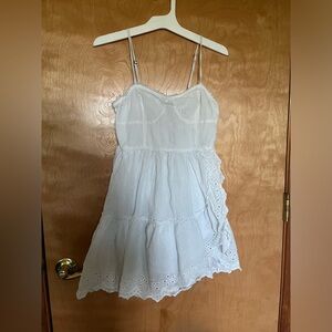 White Flared Aeropostale Dress